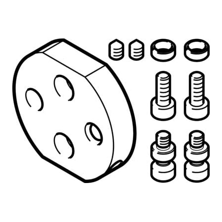 Festo Adapter Kit DHAA-G-Q11-12-B1-6 DHAA-G-Q11-12-B1-6